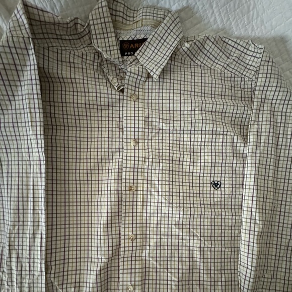 Ariat Pro Series Long Sleeved Men’s Shirt - Picture 5 of 6